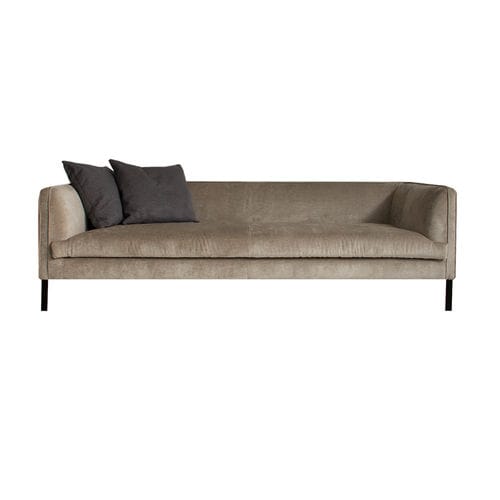 Modernes Sofa - SOIL - Viveti - Stoff / braun / Contract