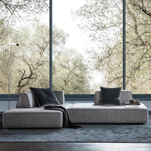 Modulsofa - ISOLA - Mussi Italy - Eck / modern / Stoff