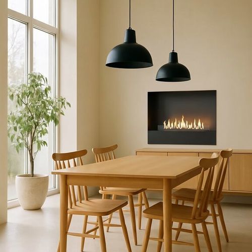 Bioethanol-Kamin - Milan - Attika Feuer AG - mit Ethanol / freistehend / Einbau