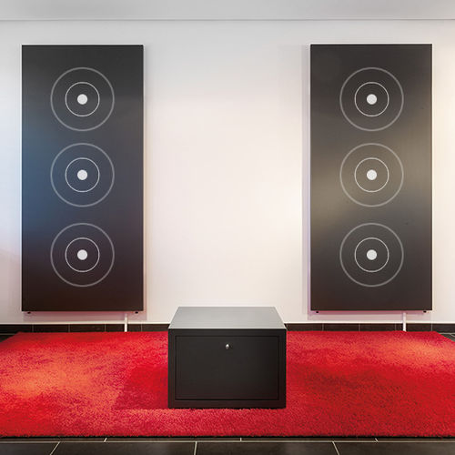 Abnehmbare Trennwand - Mila-wall Sound - MBA-Design & Display Produkt - Laminat / für professionellen Einsatz / für Ausstellungen