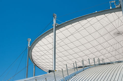 Membran-Architektur / ETFE - VISTALEGRE - Hightex - Polyester / PVC / für einfahrbare Flächentragwerke