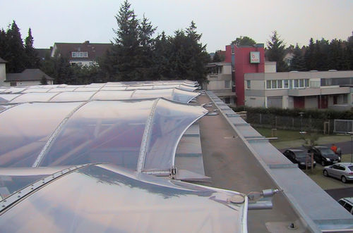 Membran-Architektur / ETFE - FEDERAL ENVIRONMENT FOUNDATION - Hightex - für Seiltragwerk / Dach / Einlagen