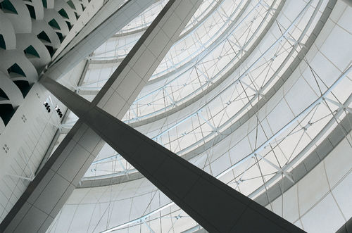 Membran-Architektur / Glasfaser - BURJ AL ARAB HOTEL - Hightex - PTFE / für Fassadenverkleidung