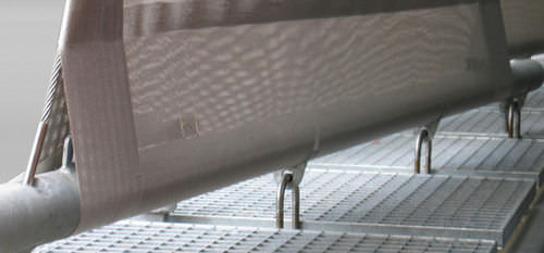 Metallrahmen-Flächentragwerk - HOESCH BUILDING - Hightex - für Abdeckung / für Fassaden / mit PTFE Membran