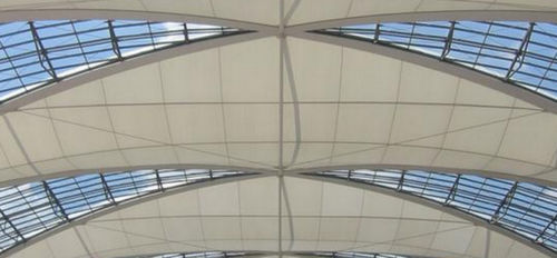 Membrankabel-Flächentragwerk - MUNICH AIRPORT - Hightex - für Abdeckung / mit PTFE Membran / für Flughafen