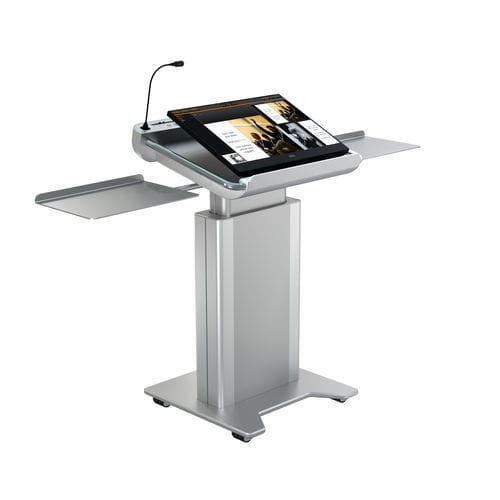 Konferenzpult - ILS SYNERGY DW - Intelligent Lectern Systems - mit Display / mit Digitalanzeige / Stehhilfe
