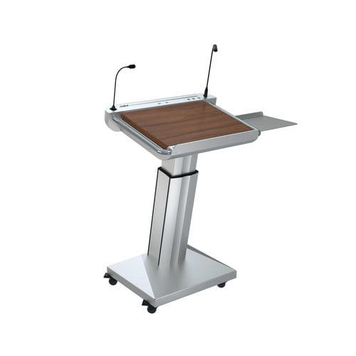 Konferenzpult - SYNERGY HT - Intelligent Lectern Systems - höhenverstellbar / Stehhilfe / s-Logo