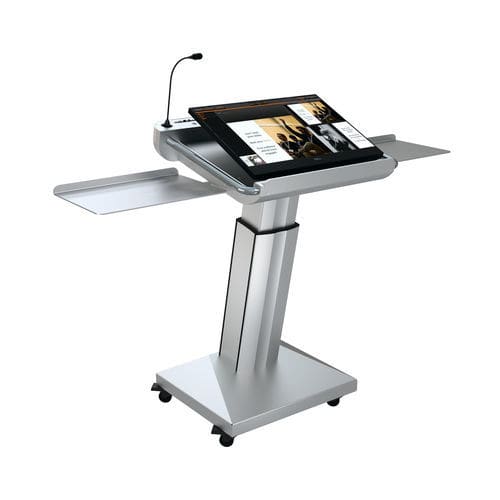 Konferenzpult - ILS SYNERGY DT - Intelligent Lectern Systems - mit Display / mit Digitalanzeige / Stehhilfe