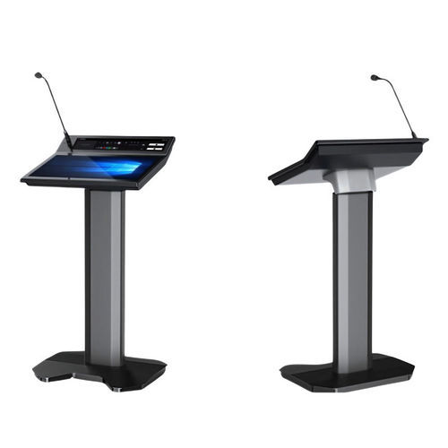 Konferenzpult - ILS 27 Pro - Intelligent Lectern Systems - Stehhilfe / höhenverstellbar / s-Logo