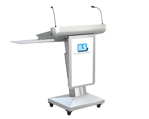 Konferenzpult - NAVIGATOR QT-FD - Intelligent Lectern Systems - mit Display / mit Digitalanzeige / mit integriertem Touchscreen