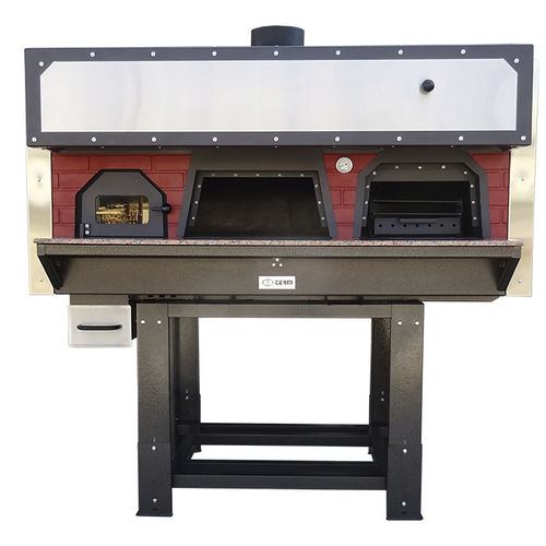 Profi-Pizzaofen - D100FB - AS Term - Holz / freistehend / mit 1 Kammer