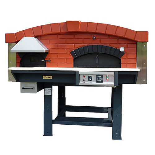 Profi-Pizzaofen - MIX120V - AS Term - Holz / Gas / freistehend