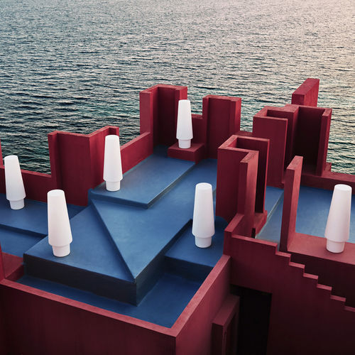 Bodenlampe - ULM - VONDOM - Polypropylen / modern / mit Kabel