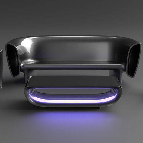 Sofa / originelles Design - BUM BUM - VONDOM - für Garten / Polyethylen / mit Armlehnen