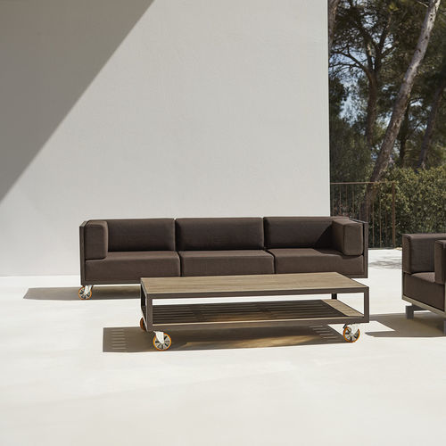 Modernes Sofa - VINEYARD EXTRA-LARGE   - VONDOM - für Außenbereich / Stoff / mit Armlehnen
