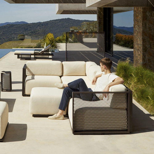 Modulsofa - THE FACTORY - VONDOM - modern / für Außenbereich / Stoff