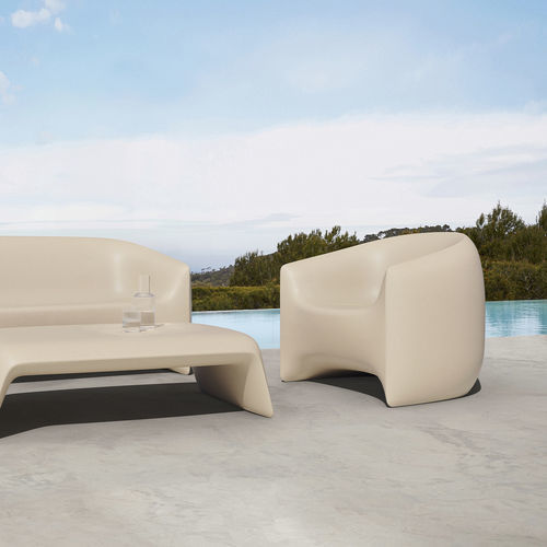 Moderner Sessel - BLOW - VONDOM - Polyethylen / Polyethylen / 100% recycelbar