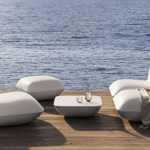 Modernes Sitzkissen - PILLOW - VONDOM - Polyethylen / quadratisch / LED-beleuchtet