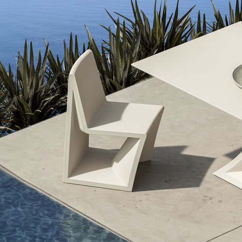 Moderner Gartenstuhl - REST - VONDOM - für Außenbereich / für den Innenraum / Polyethylen