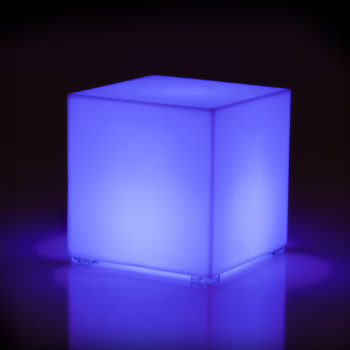 Bodenlampe - JUT CUBO - VONDOM - Polyethylen / modern / schnurlos