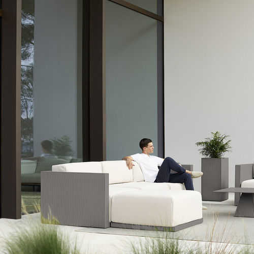 Modulsofa - GATSBY - VONDOM - modern / für Außenbereich / Stoff