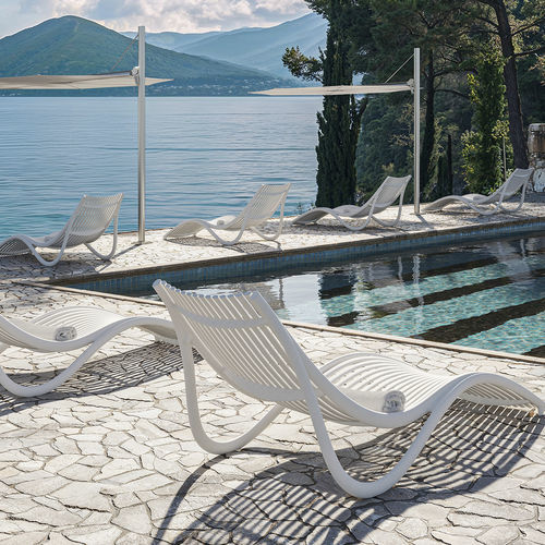 Moderne Sonnenliege - IBIZA  - VONDOM - Polypropylen / Polypropylen / für Hotels