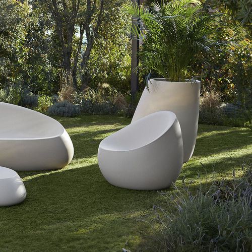 Sessel / originelles Design - STONES - VONDOM - Polyethylen / Polyethylen / LED-beleuchtet