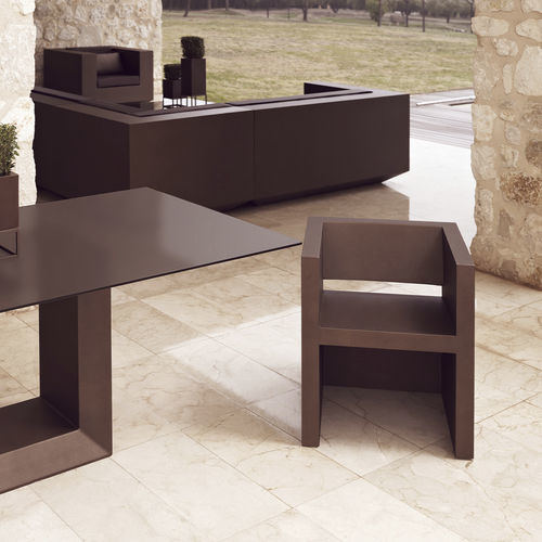 Moderner Stuhl - VELA - VONDOM - für den Innenraum / für Außenbereich / Polyethylen