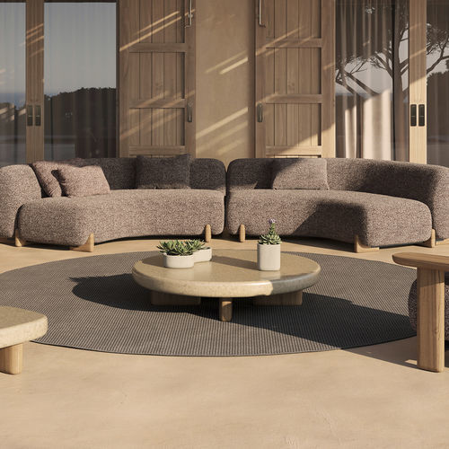 Modulsofa - Milos - VONDOM - halbrund / modern / für Außenbereich