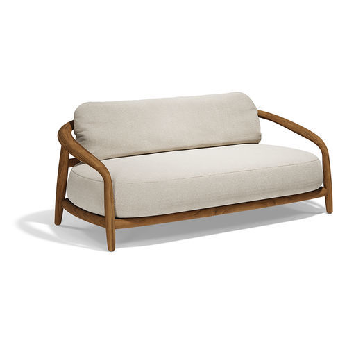 Modernes Sofa - Fusta Sofa - VONDOM - für Außenbereich / für den Außenbereich / Macassar-Ebenholz