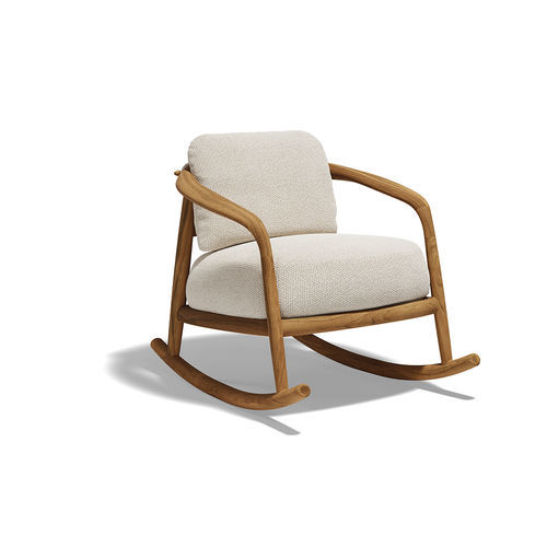 Moderner Sessel - FUSTA - VONDOM - Teakholz / von Ramon Esteve / für den Außenbereich