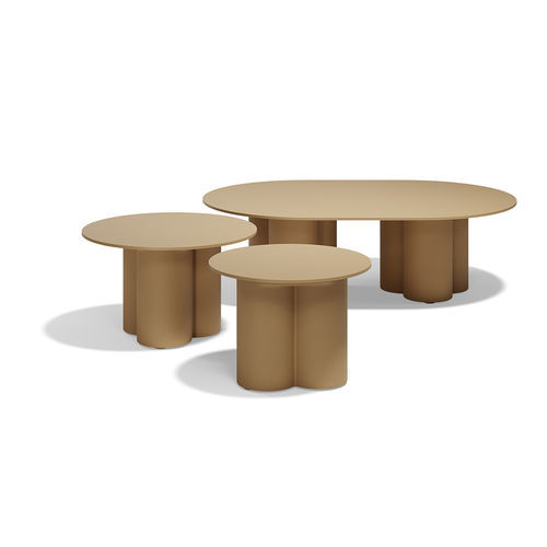 Moderner Couchtisch - Mel - VONDOM - Polyethylen / rund / oval