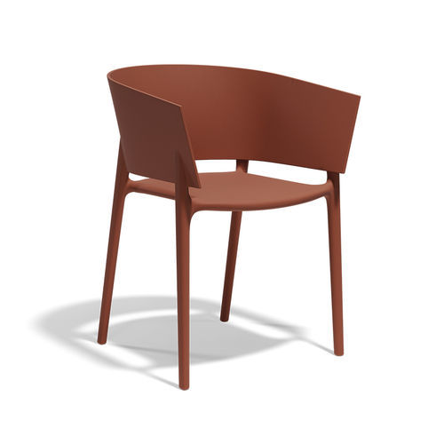 Moderner Sessel - AFRICA - VONDOM - Glasfaser / Polypropylen / stapelbar