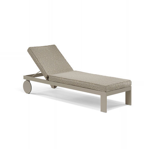 Aluminium-Sonnenliege - Posidonia - VONDOM - Aluminium / lackiertes Aluminium / weiß