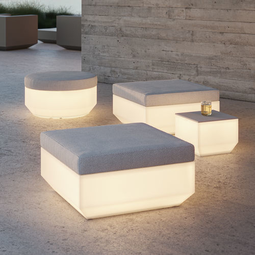 Modernes Sitzkissen - VELA - VONDOM - Stoff / Polyethylen / rechteckig