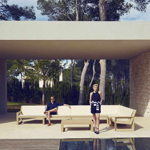 Modulsofa - FRAME - VONDOM - Eck / modern / für Garten