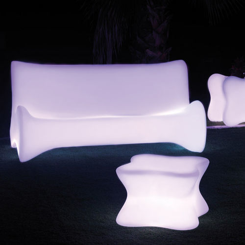 Sofa / originelles Design - PAL - VONDOM - für Garten / Polyethylen / beleuchtet