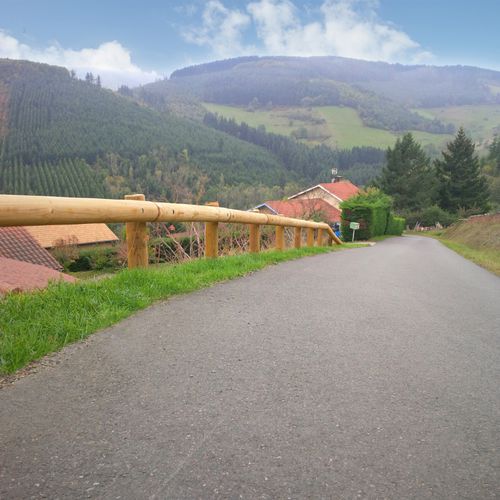 Holzleitplanke - DURAPIN - PIVETEAU BOIS - Verkehr