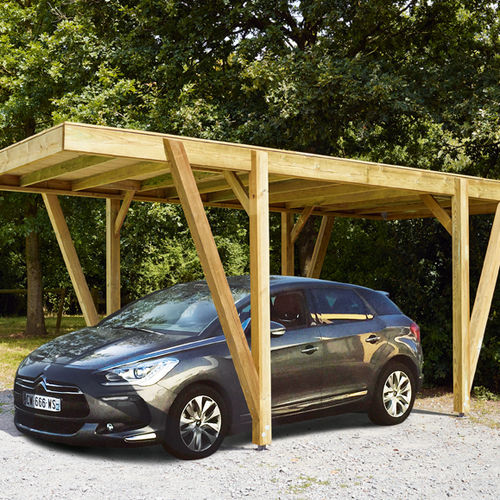 Carport für Gewerbegebrauch - DURAPIN - PIVETEAU BOIS - Holz