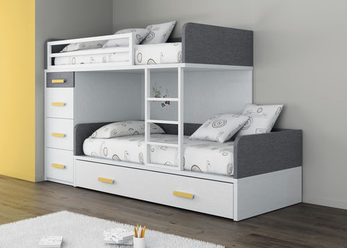 Etagenbett - TOUCH 52 - ROS 1 S.A. - Einpersonen / modern / für Kinder (Unisex)