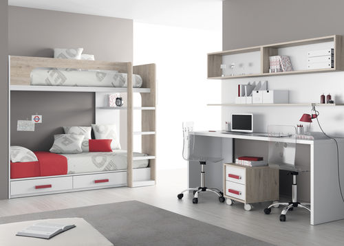 Etagenbett - TOUCH 65 - ROS 1 S.A. - Einpersonen / modern / für Kinder (Unisex)