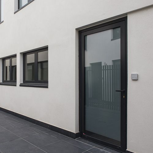 Einflügelige Fenstertür - ESPACE® 50TH  - INSTALLUX - Aluminium / mit Doppelverglasung / wärmeisoliert