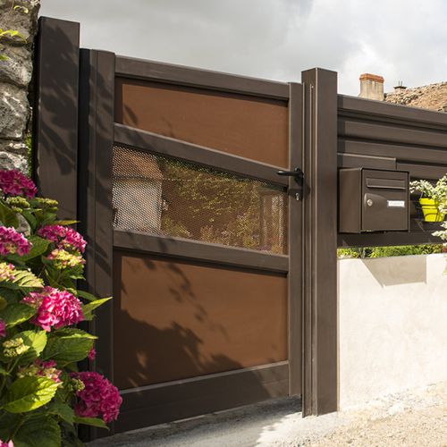 Aluminium-Gartentor - SATELLITE® - INSTALLUX