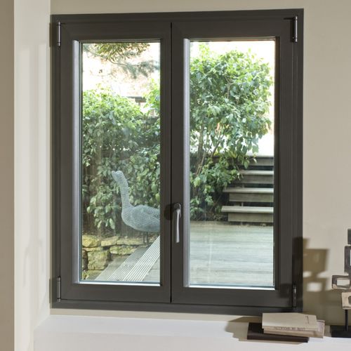 Aluminiumfenster - ESPACE® 70 TH - INSTALLUX - Dreh-Kipp / feststehend / Balg