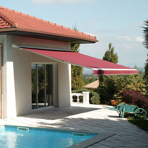Fallarmmarkise - SUMBA® - Roche Habitat - Kassetten / manuell / für Terrasse