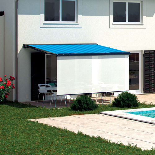 Fallarmmarkise - TOOKAN® - Roche Habitat - Kassetten / motorisiert / für Terrasse