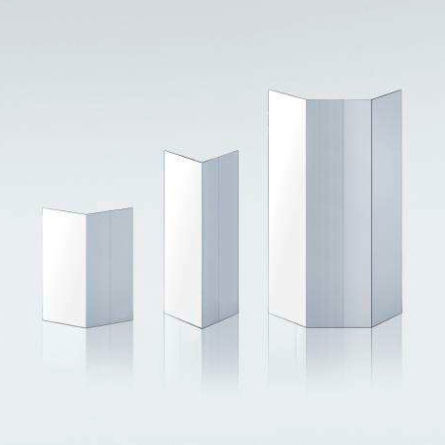 Thermo-Isolier-Glasscheibe - ANGULAR BENT - SCHOTT AG - flammenhemmend / transparent / poliert