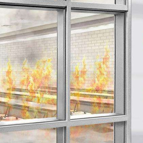 Isolierende Glasscheibe - PYRAN® PLATINUM - SCHOTT AG - Feuerschutz / Brandschutz / transparent