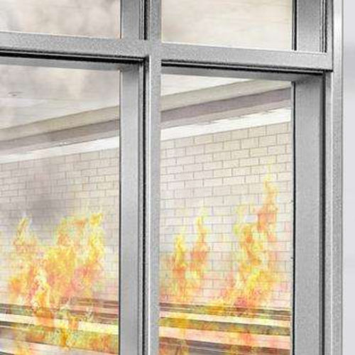 Feuerschutz-Glasscheibe - PYRAN® PLATINUM L - SCHOTT AG - Brandschutz / transparent / Spiegel