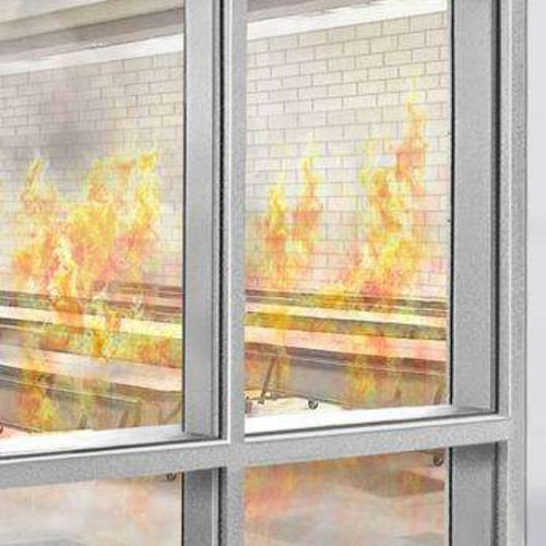 Sicherheitsglasscheibe - PYRAN® PLATINUM F - SCHOTT AG - isolierend / Brandschutz / Spiegel